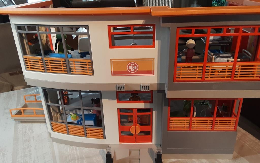 6657 kinderziekenhuis kompleet ingericht, Ophalen of Verzenden, Zo goed als nieuw, Complete set