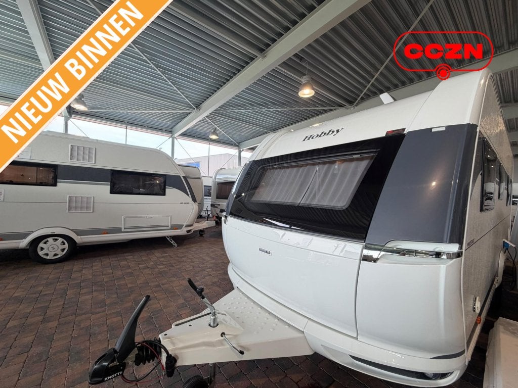 Hobby Prestige 560 WFU Model 2027 en 2000 kg as!, Serviceluik, Rondzit, Hobby, Bedrijf
