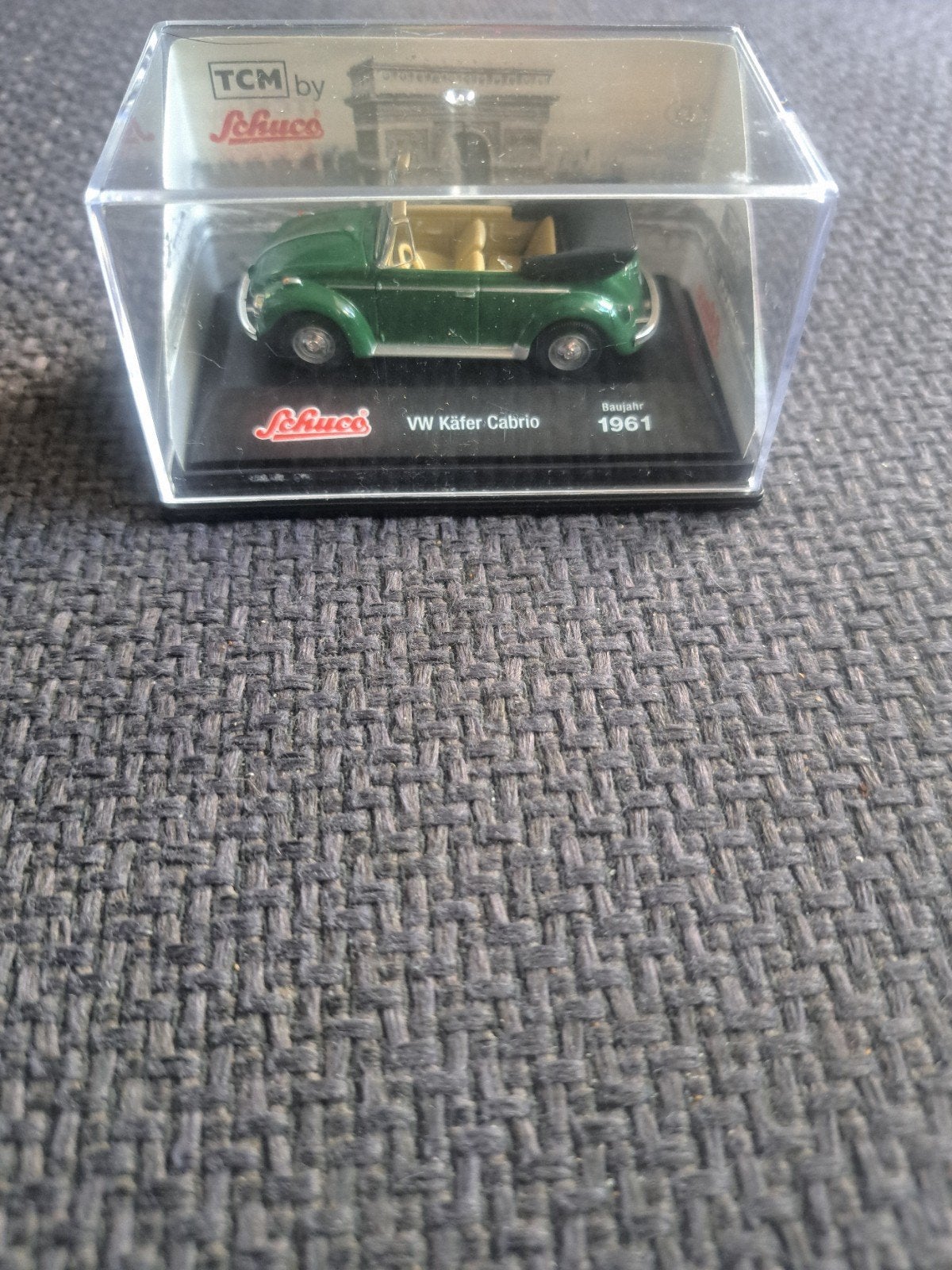 schuco model vw kever cabrio 1961, Schuco, Auto, West germany, Ophalen of Verzenden