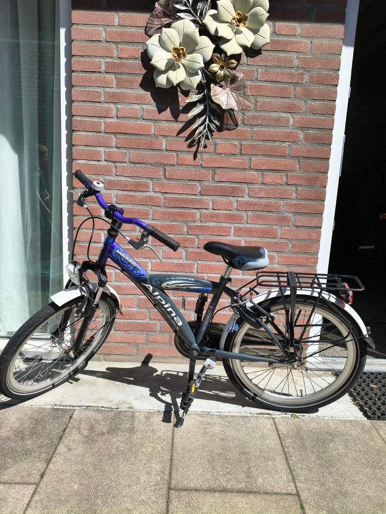 Alpina Yabber kinderfiets 22 inch, Ophalen, 22 inch, Gebruikt, Velgrem