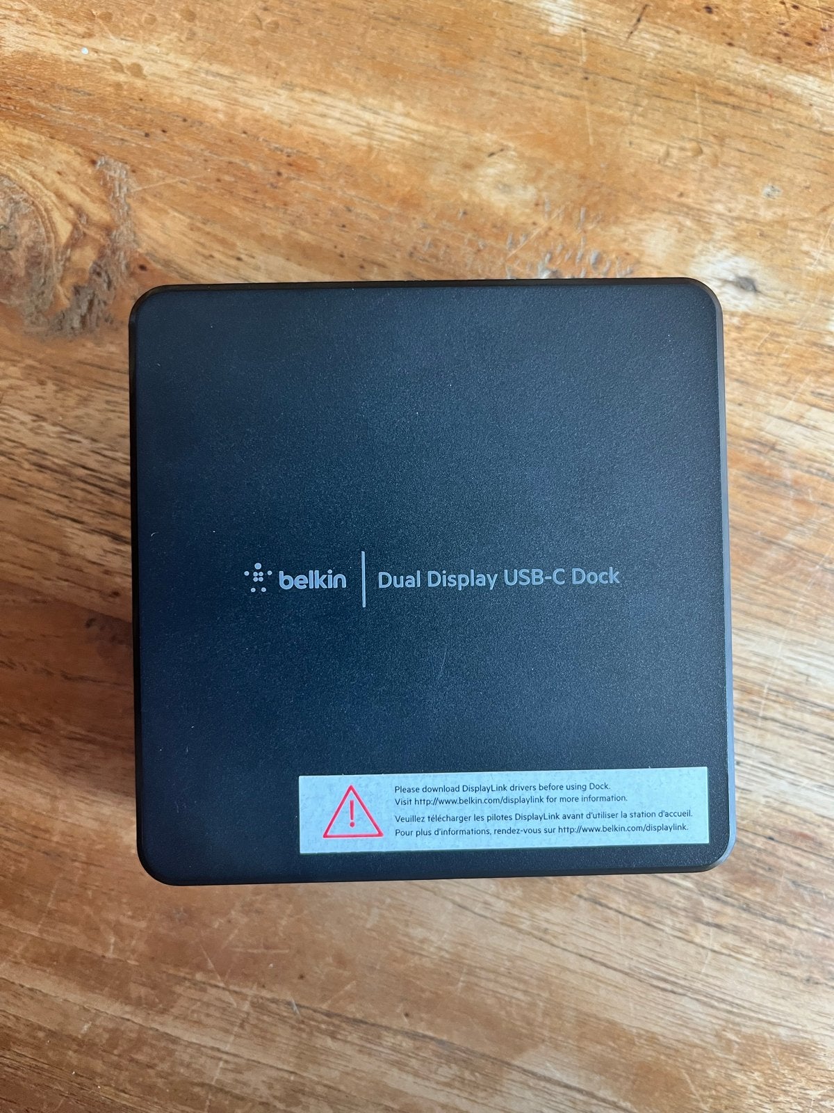 Belkin Dual Display USB-C Dock - Zo goed als nieuw, Ophalen of Verzenden, Zo goed als nieuw, Docking station, Laptop