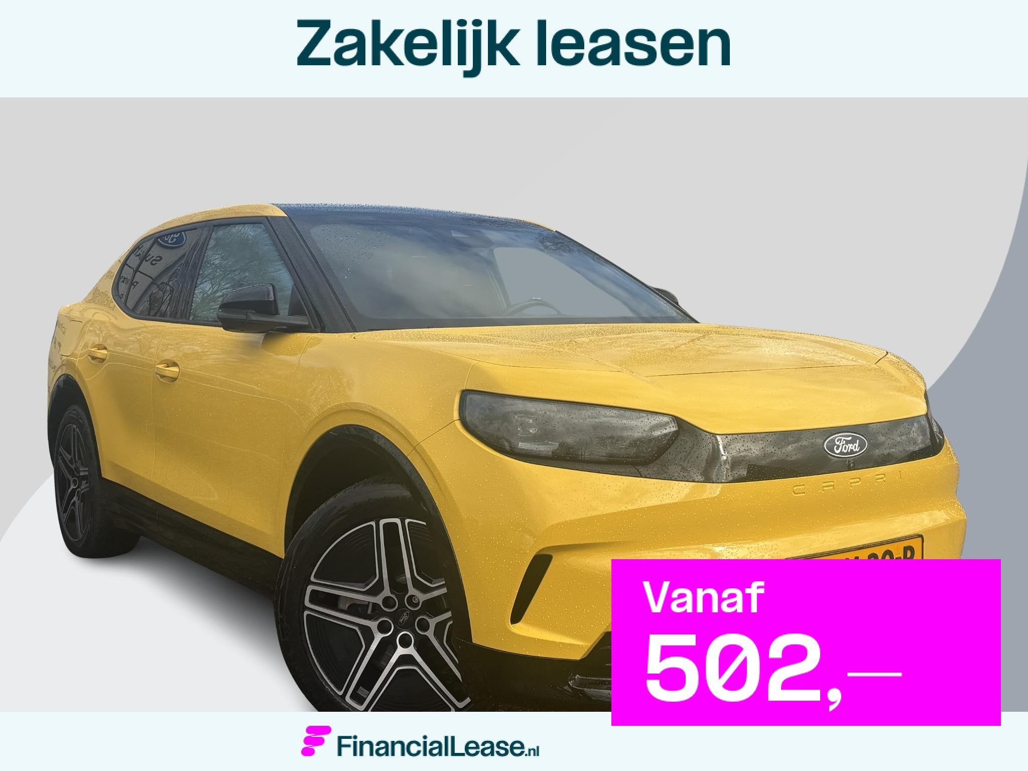 Ford Capri Premium Extended Range RWD 77 kWh | 286 pk | Driv, Automaat, Achterwielaandrijving, Gebruikt, 2029 kg