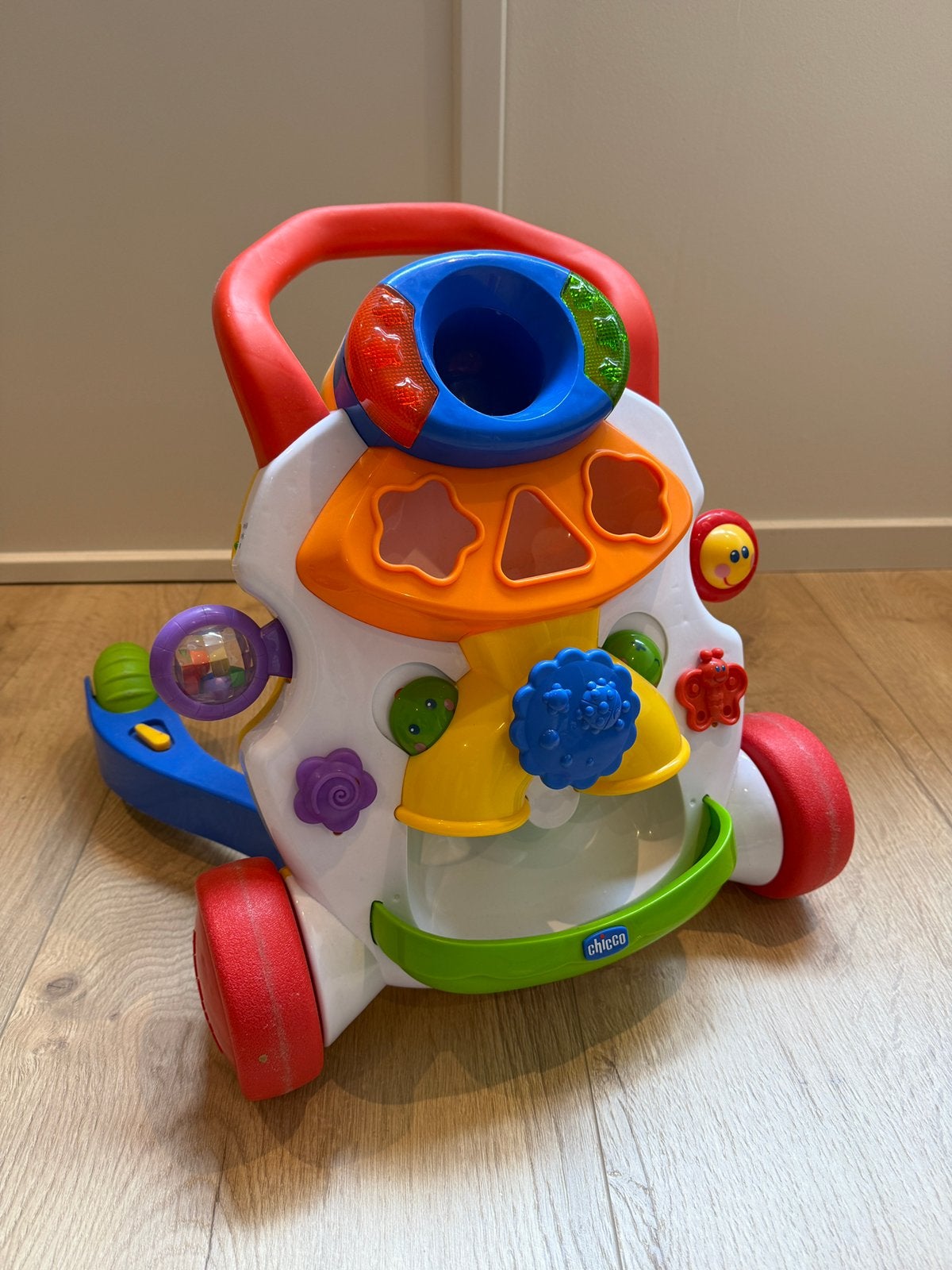 Chicco babywalker, Kinderen en Baby's, Speelgoed | Babyspeelgoed, Gebruikt, Overige typen, Ophalen