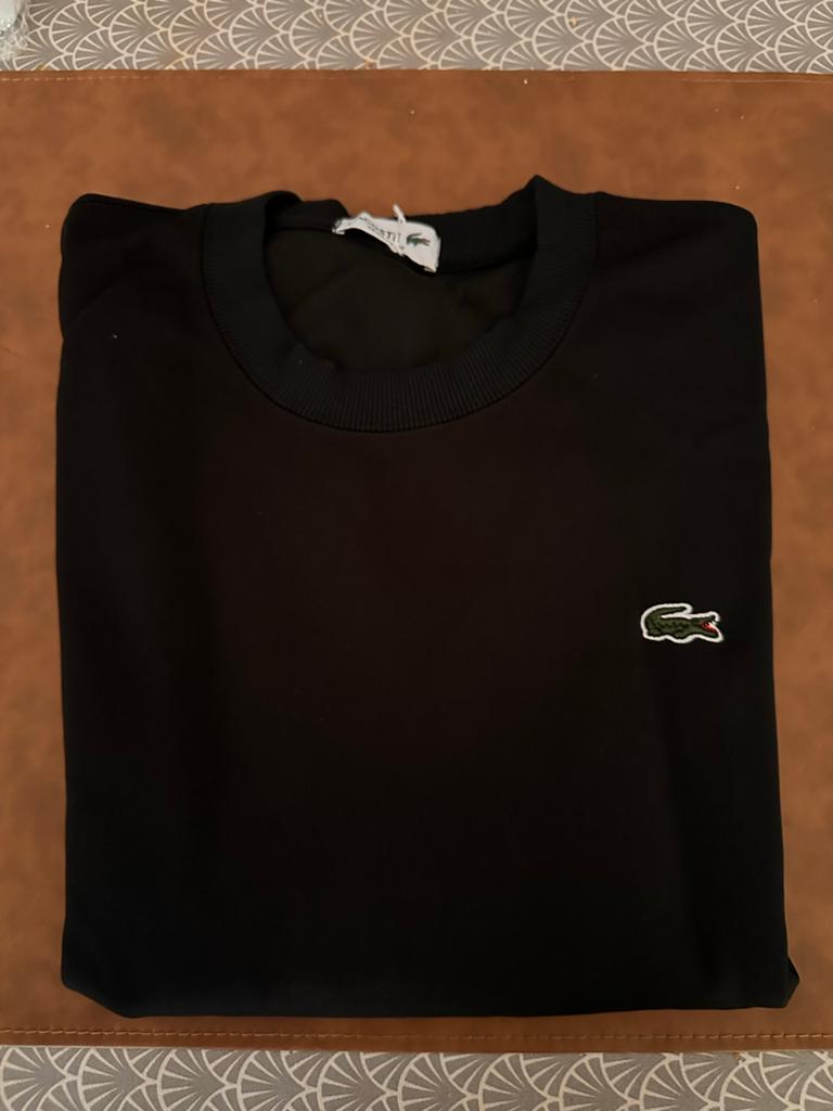 Lacoste sweater zwart - Nieuw met kaartjes, Ophalen of Verzenden, Nieuw, Maat 48/50 (M), Zwart