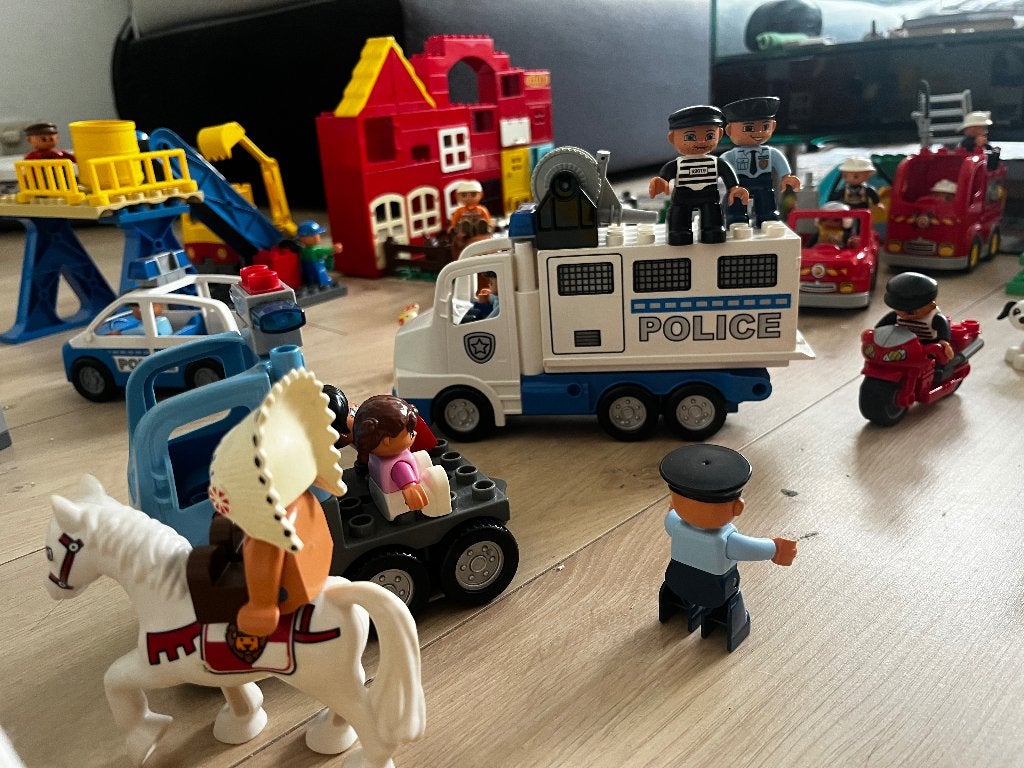 Heel veel duplo, Kinderen en Baby's, Speelgoed | Duplo en Lego, Ophalen of Verzenden, Zo goed als nieuw, Inclusief accessoires