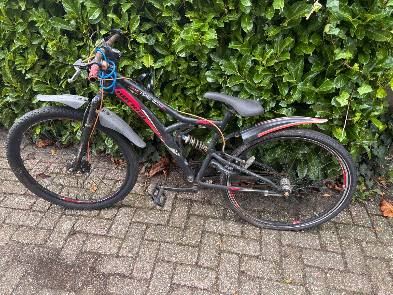 Jongensfiets 27 inch, Gebruikt, Velgrem, Handrem, Ophalen