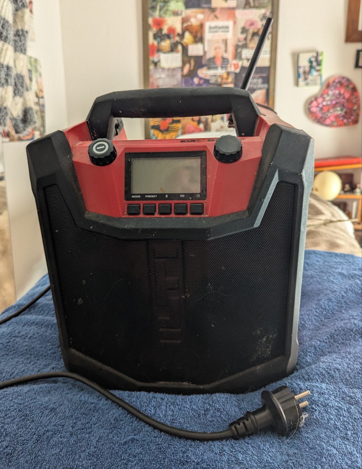 Hilti Bouwradio - Robuust en Betrouwbaar, Audio, Tv en Foto, Radio's, Ophalen, Gebruikt, Bouwradio