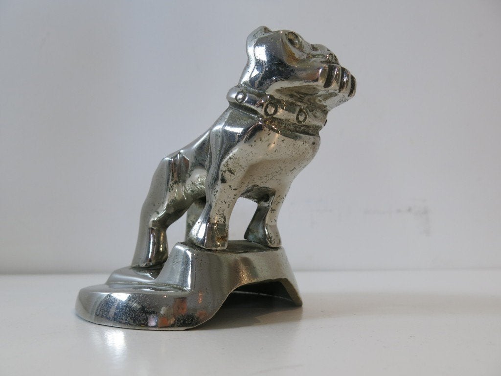 Mack Truck bulldog motorkapornament, Ophalen of Verzenden, Gebruikt, Reclamebord