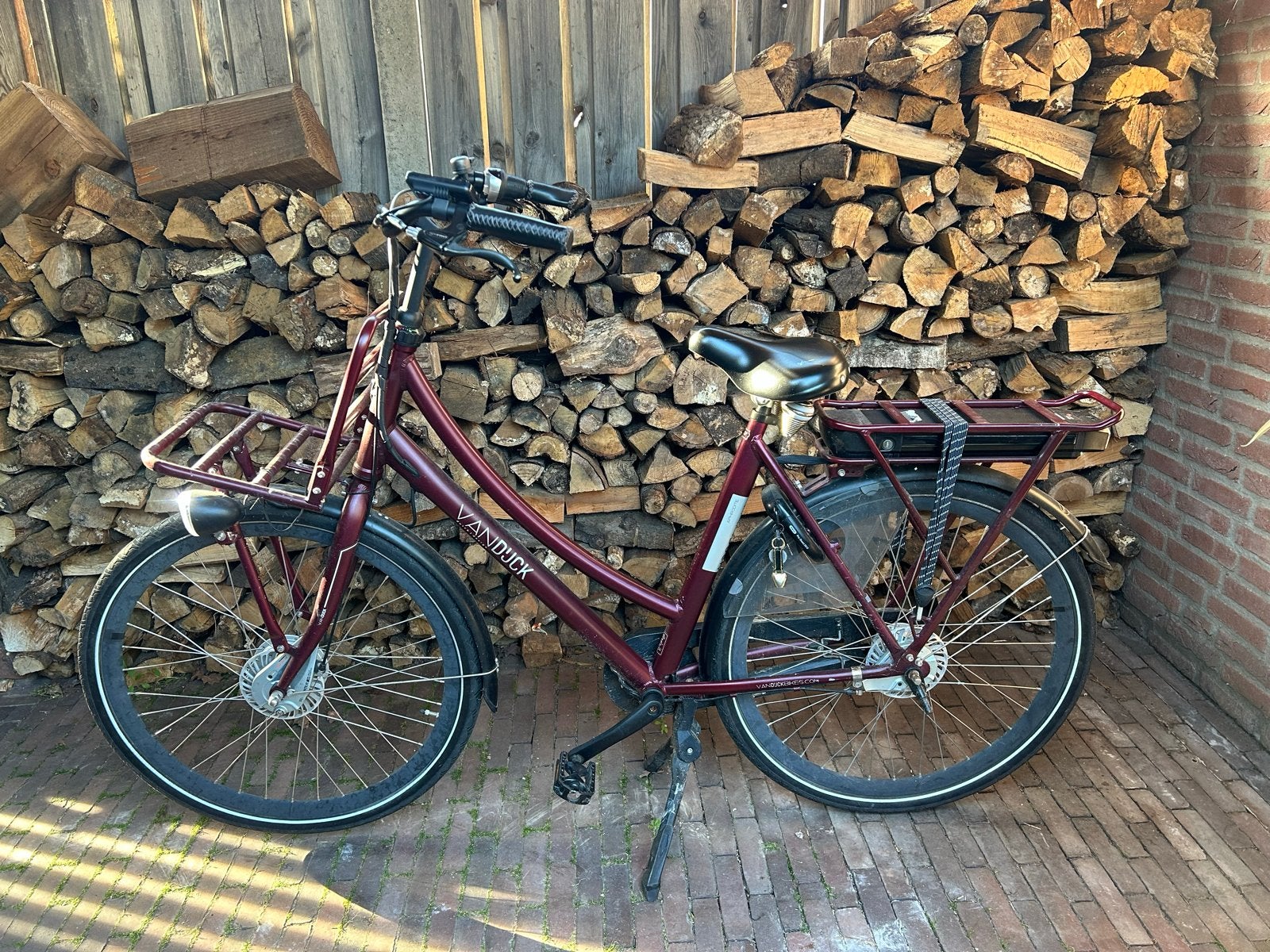 Van Dijck Dames APHRODITE Elektrische Fiets -7 Versnellingen, Fietsen en Brommers, Elektrische fietsen, Gebruikt, 50 km per accu of meer