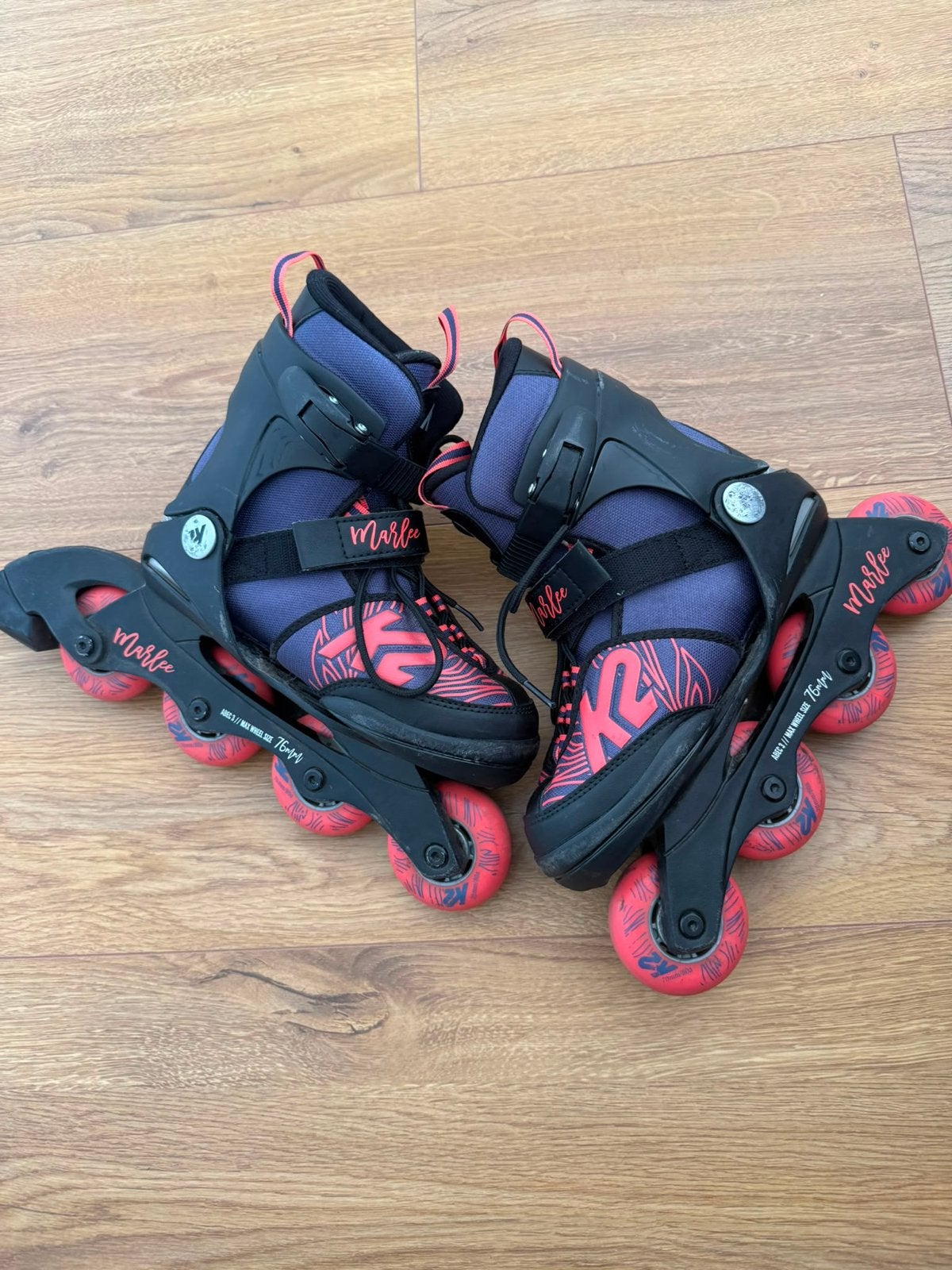 K2 Marlee Skeelers - Verstelbaar Maat 32-37, Ophalen, K2, Kinderen, Inline skates 4 wielen