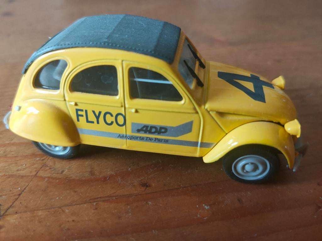 Citroën 2CV 6 1:43 Norev nr15, Ophalen of Verzenden, Gebruikt, Auto, Norev