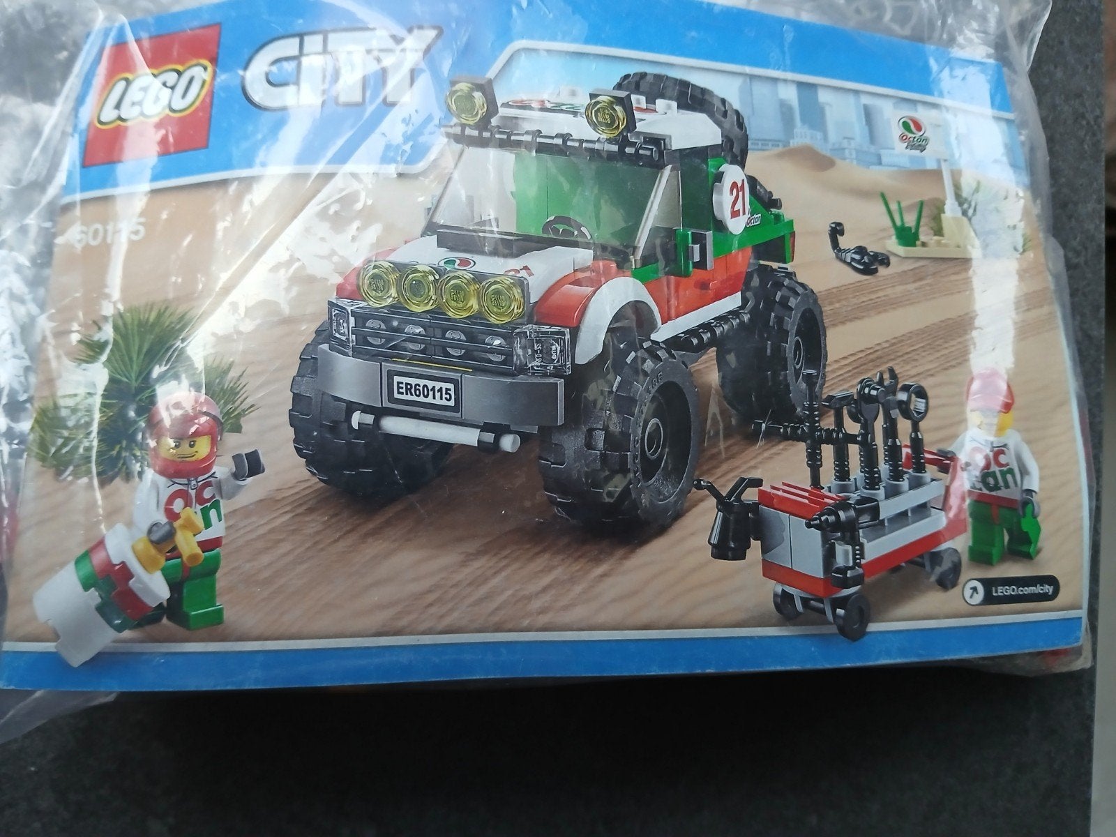 Lego City 60115 4x4 Off-roader - ZGAN, City, Lego, Inclusief instructies, Ophalen of Verzenden