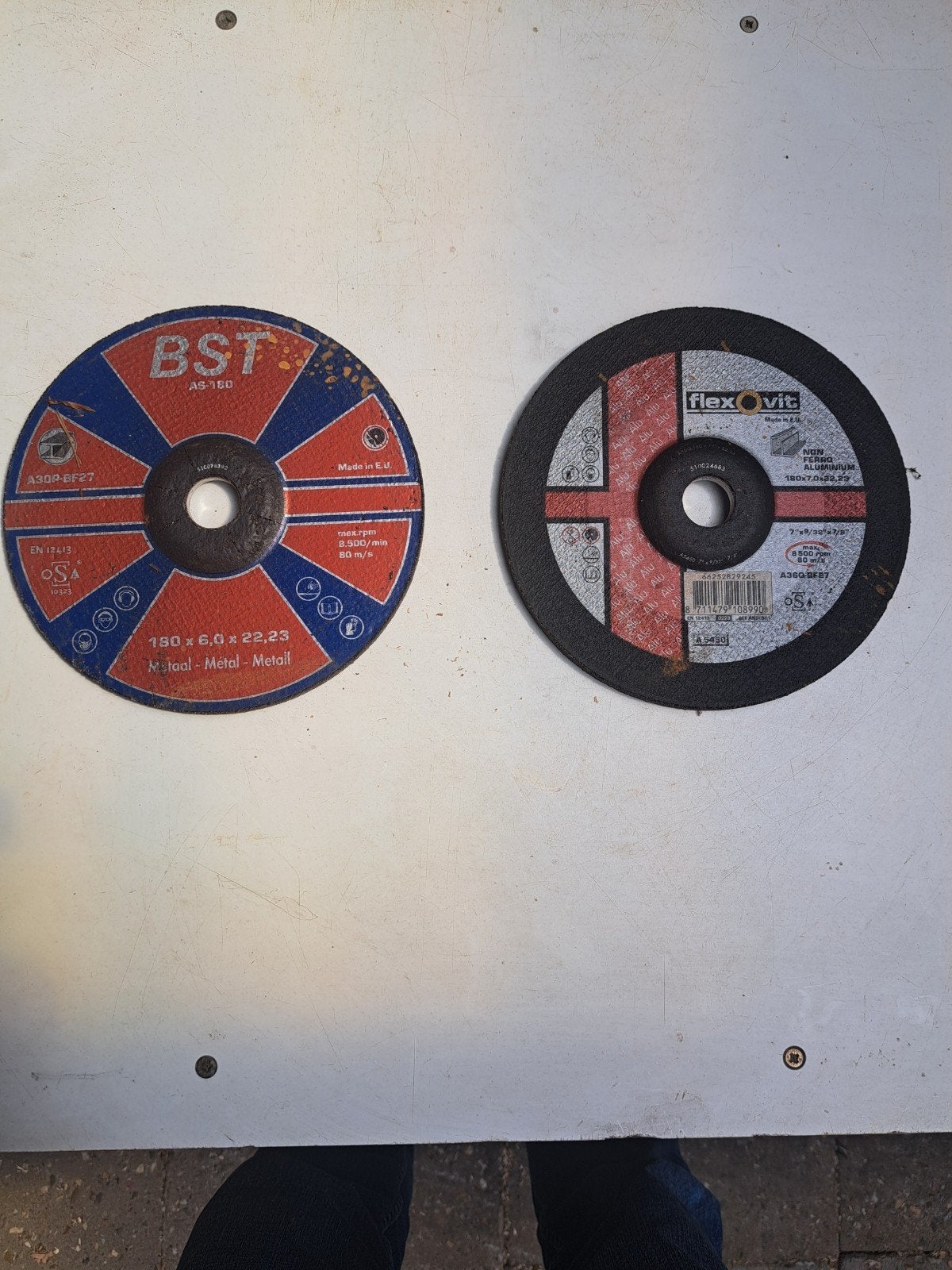 Nieuwe afbraam slijpschijven 180 mm, Ophalen of Verzenden, Nieuw, 1000 watt of meer, Haakse handslijpmachine