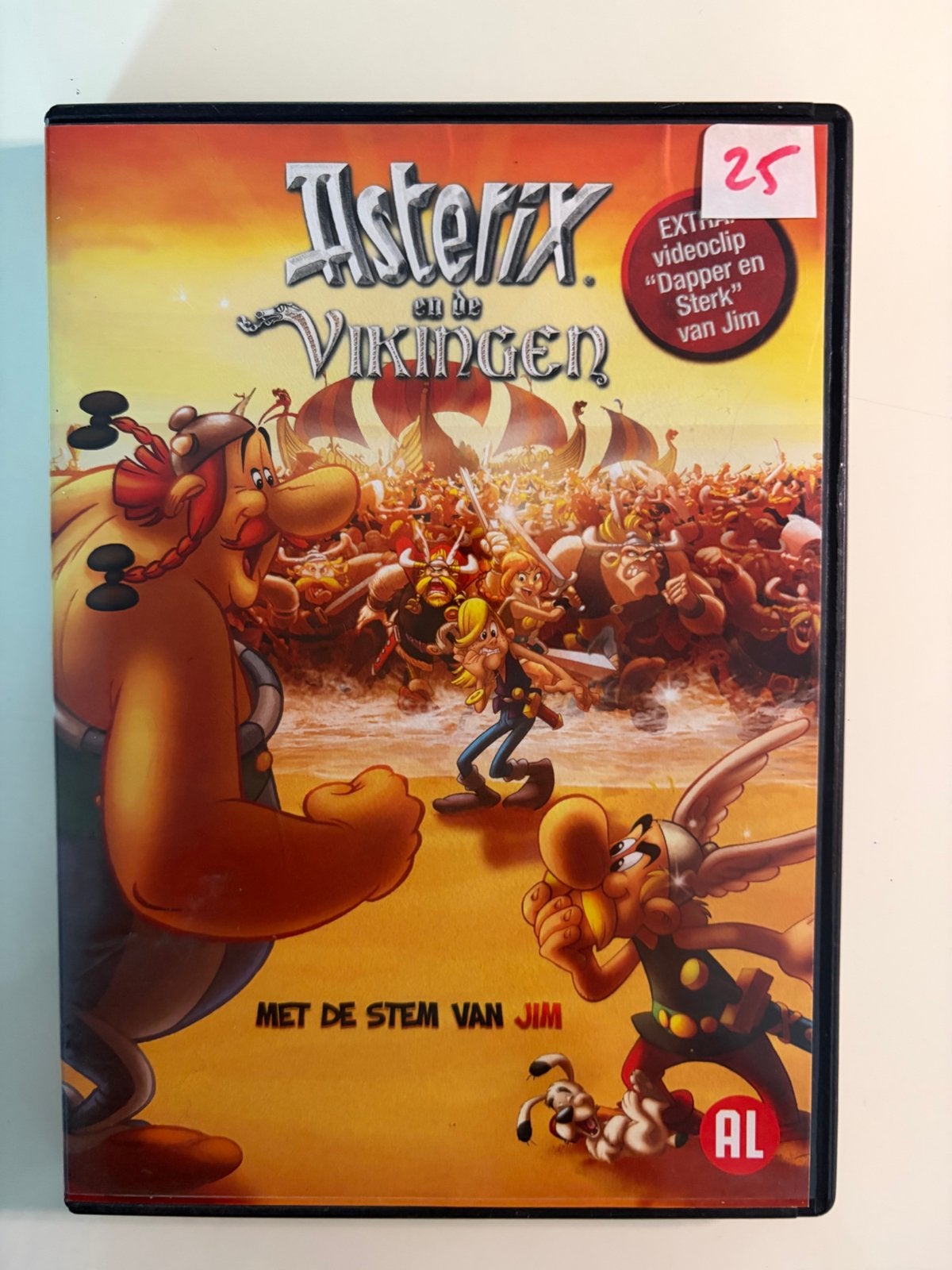 Asterix en de vikingen met stem van jim warner bross, Animatie, Zo goed als nieuw, Inclusief doosje, Alle leeftijden