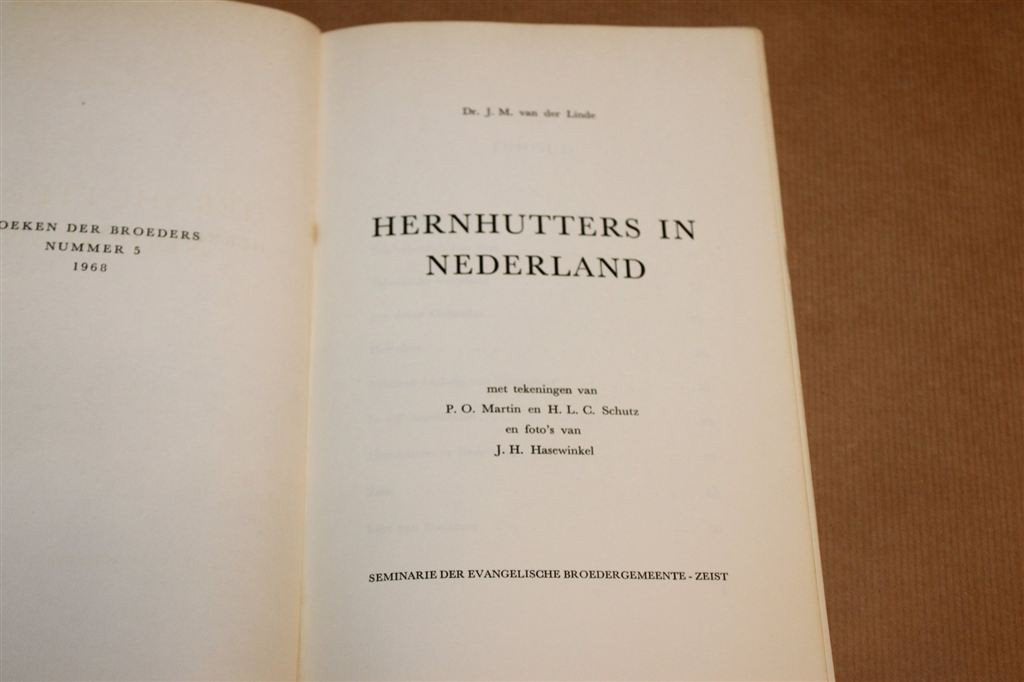 Hernhutters in Nederland — Broedergemeente Zeist, 1968, Ophalen of Verzenden, Gelezen