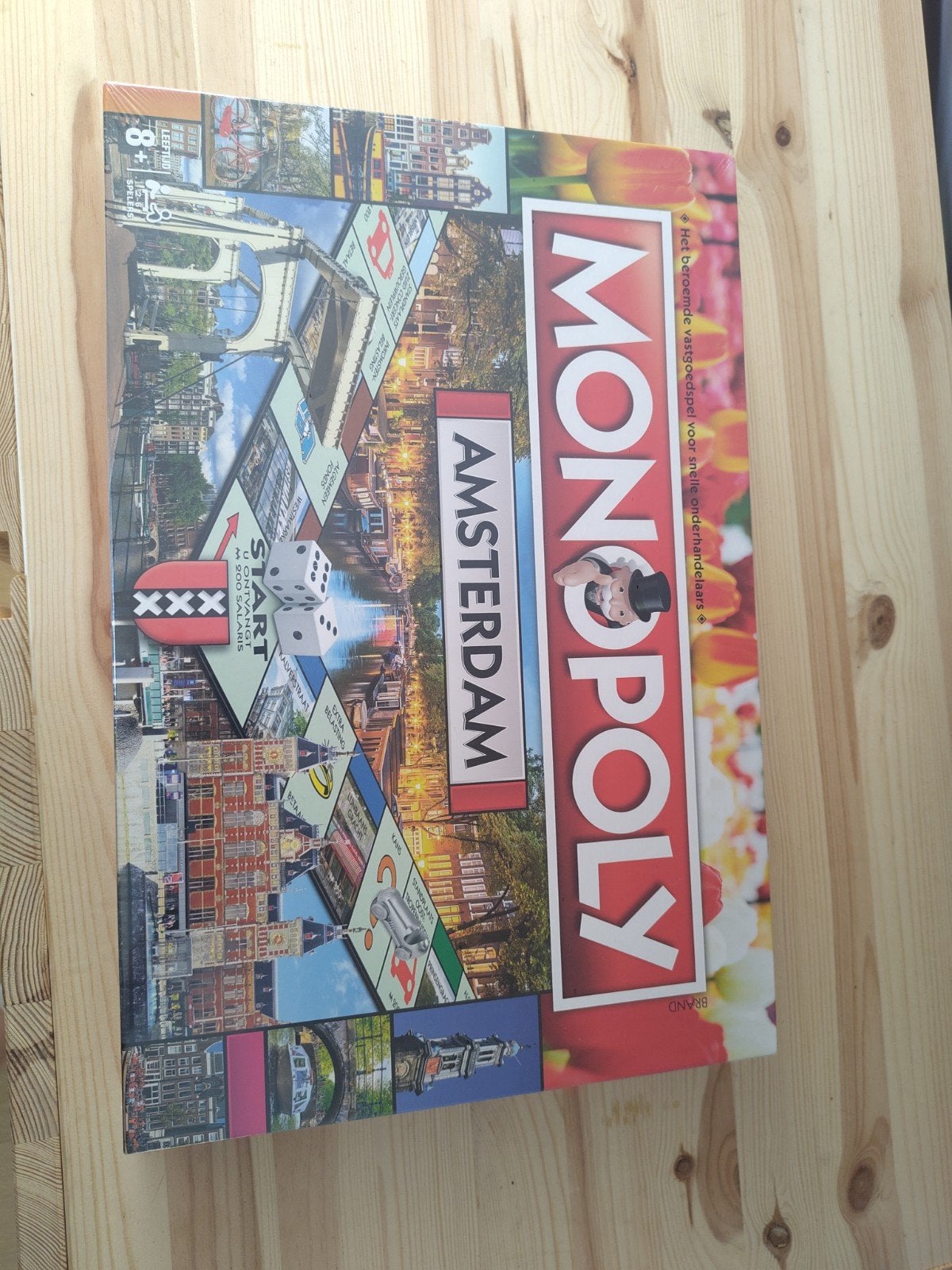 Monopoly Amsterdam - Nieuw in dichte verpakking, Vijf spelers of meer, Ophalen of Verzenden, Nieuw, Hasbro