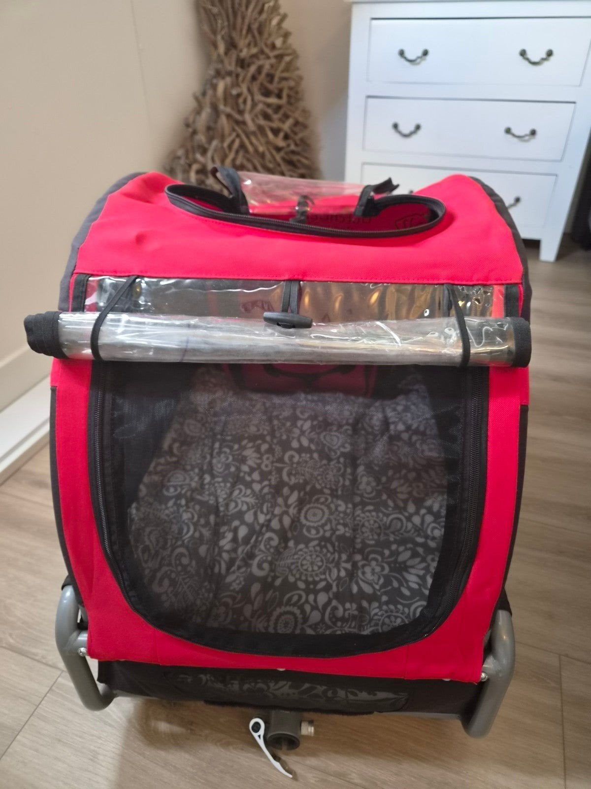 DOGGYRIDE Mini20 Hondenfietskar - Rood - Opvouwbaar, Opvouwbaar, Ophalen of Verzenden, Zo goed als nieuw, Hondenkar