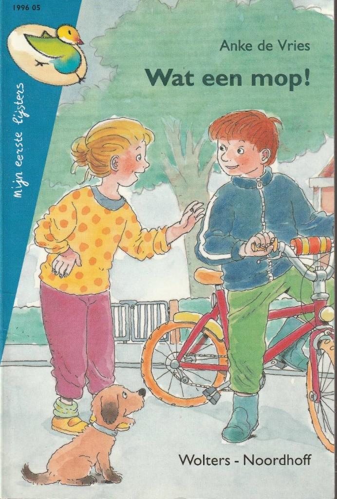 Wat een mop - Anke de Vries (AVI 4), Ophalen of Verzenden, Zo goed als nieuw, Anke de Vries, Fictie algemeen