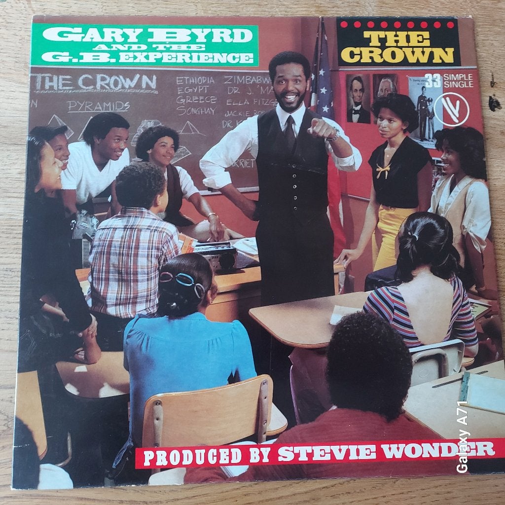 12" Inch Maxisingel Gary Byrd & G.B. Experience - The Crown, Gebruikt, Ophalen of Verzenden, Disco, Beschermende buitenhoes