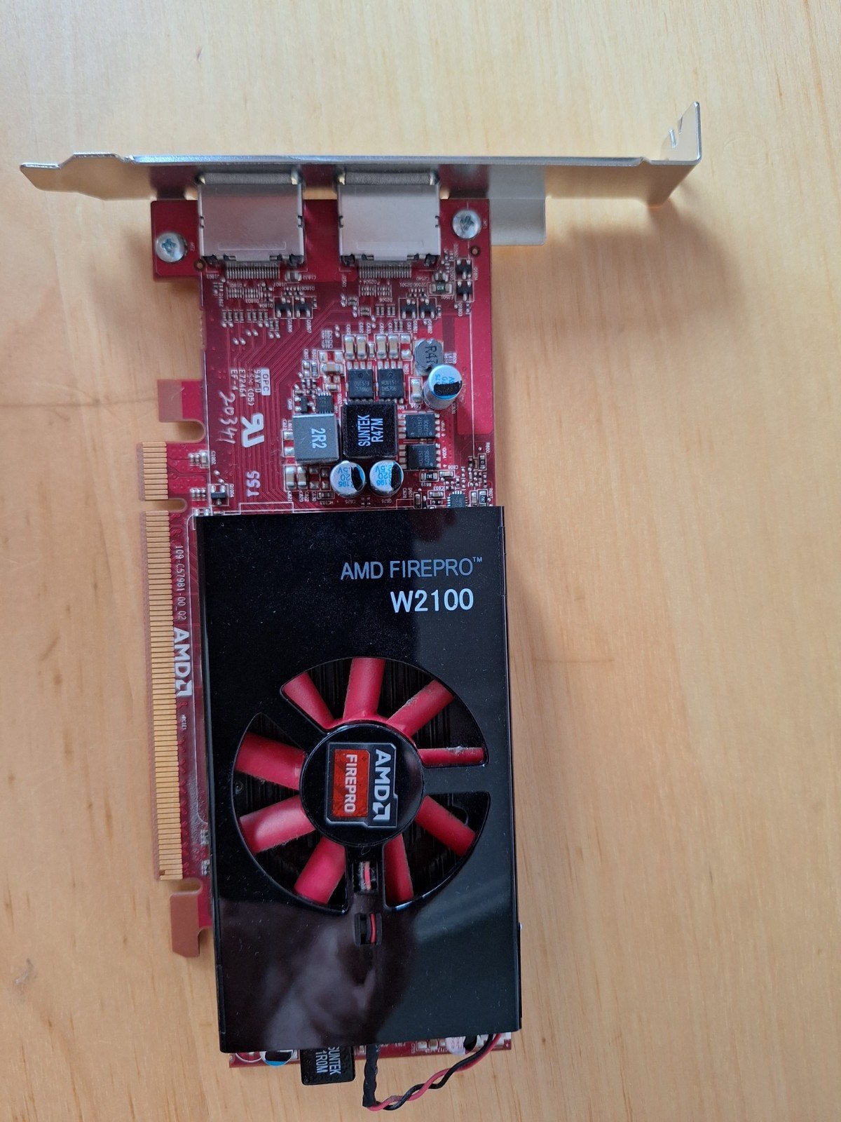 AMD FirePro W2100 Grafische Kaart, PCI-Express 3, Gebruikt, AMD, Ophalen of Verzenden