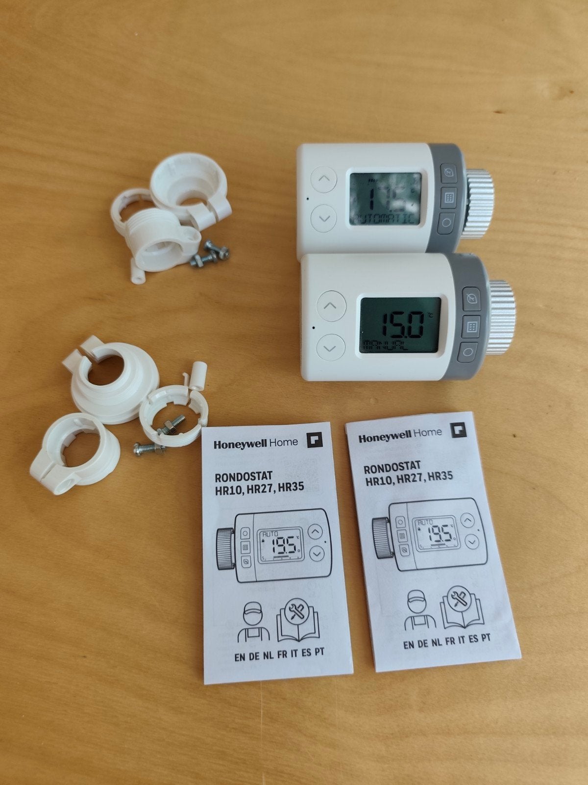 Honeywell HR10 Rondostat x 2, Verzenden, Gebruikt