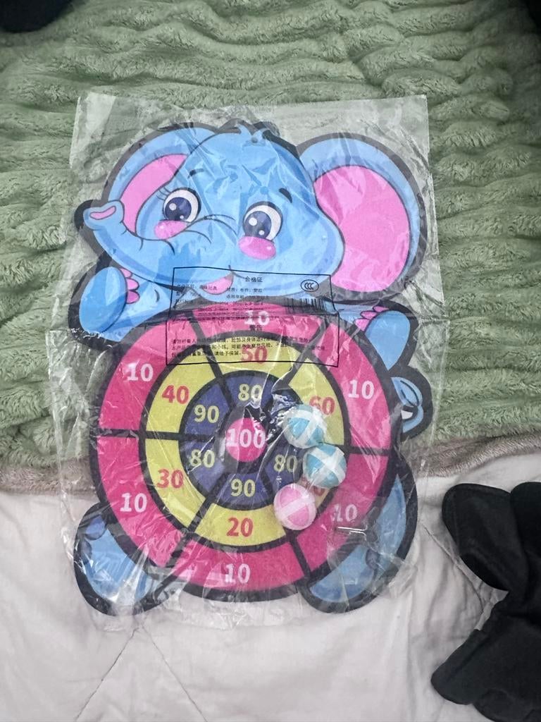 Leuk Olifant Dartbord Spel voor Kinderen, Ophalen of Verzenden, Nieuw, Jongen of Meisje
