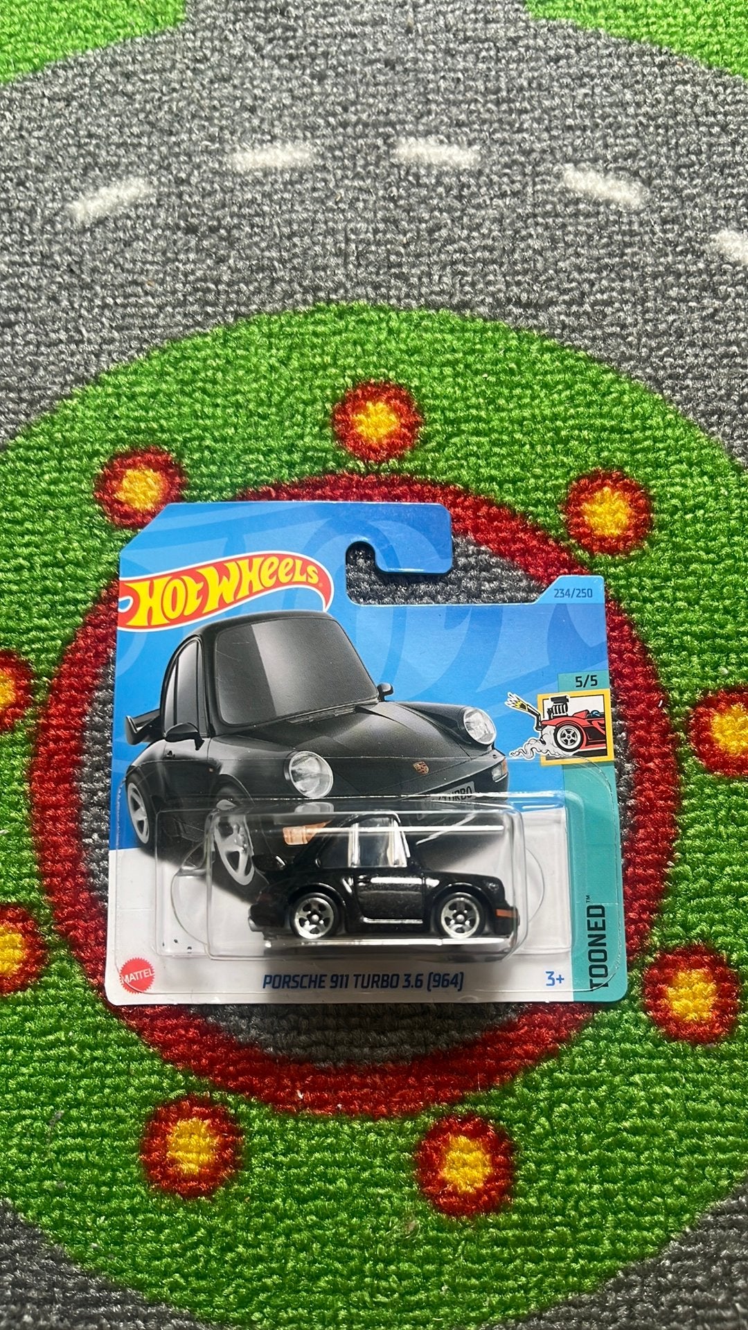 Hot Wheels, Porsche 911 Turbo 3.6 (964) TOONED versie, Hobby en Vrije tijd, Ophalen, Nieuw, Auto