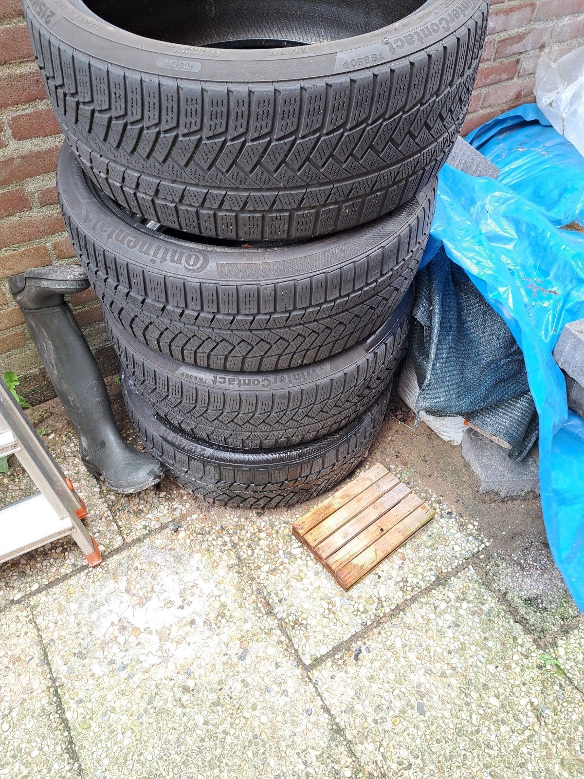Winterbanden  Golf., Ophalen, Zo goed als nieuw