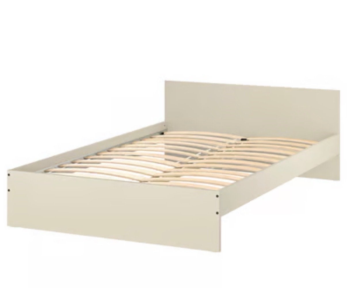 IKEA GURSKEN twijfelaar 140x200, Huis en Inrichting, Ophalen, Gebruikt, Beige, Tweepersoons