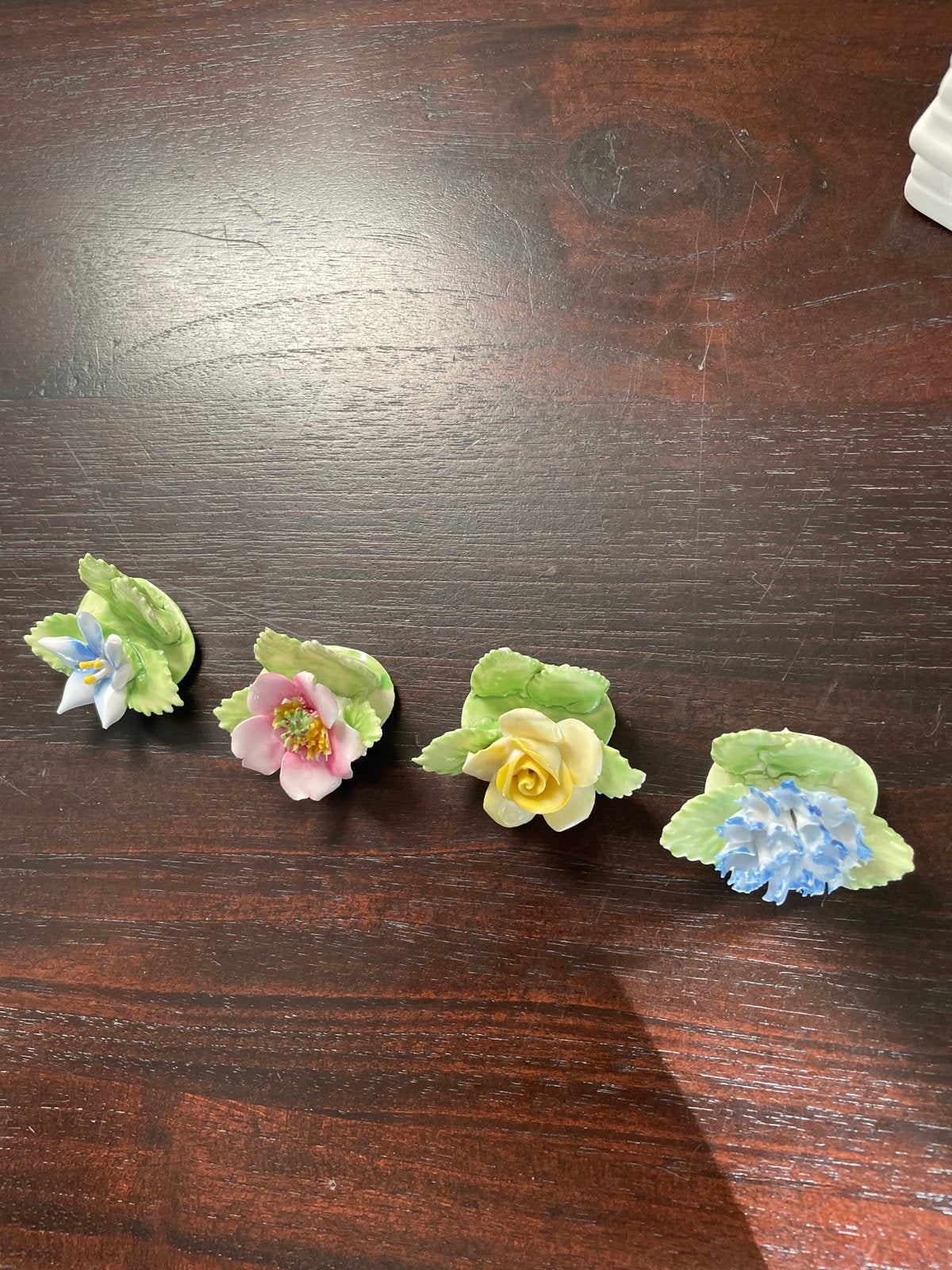 Royal Adderley Floral Menukaarthouders (set van 4), Ophalen of Verzenden