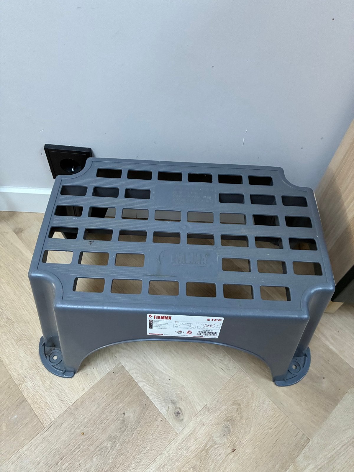 Fiamma Step Opstapje voor Caravan/Camper - Grijs, Caravans en Kamperen, Ophalen of Verzenden, Zo goed als nieuw