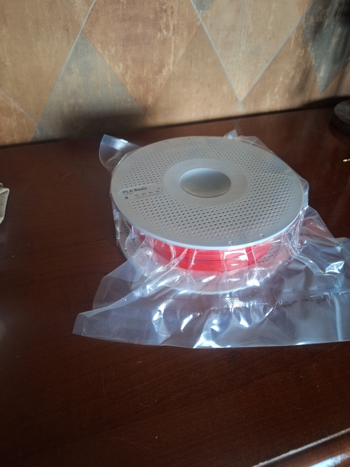 Bambu Lab Rood PLA Filament 1kg, Ophalen of Verzenden, Nieuw, Filament, Bambu Lab