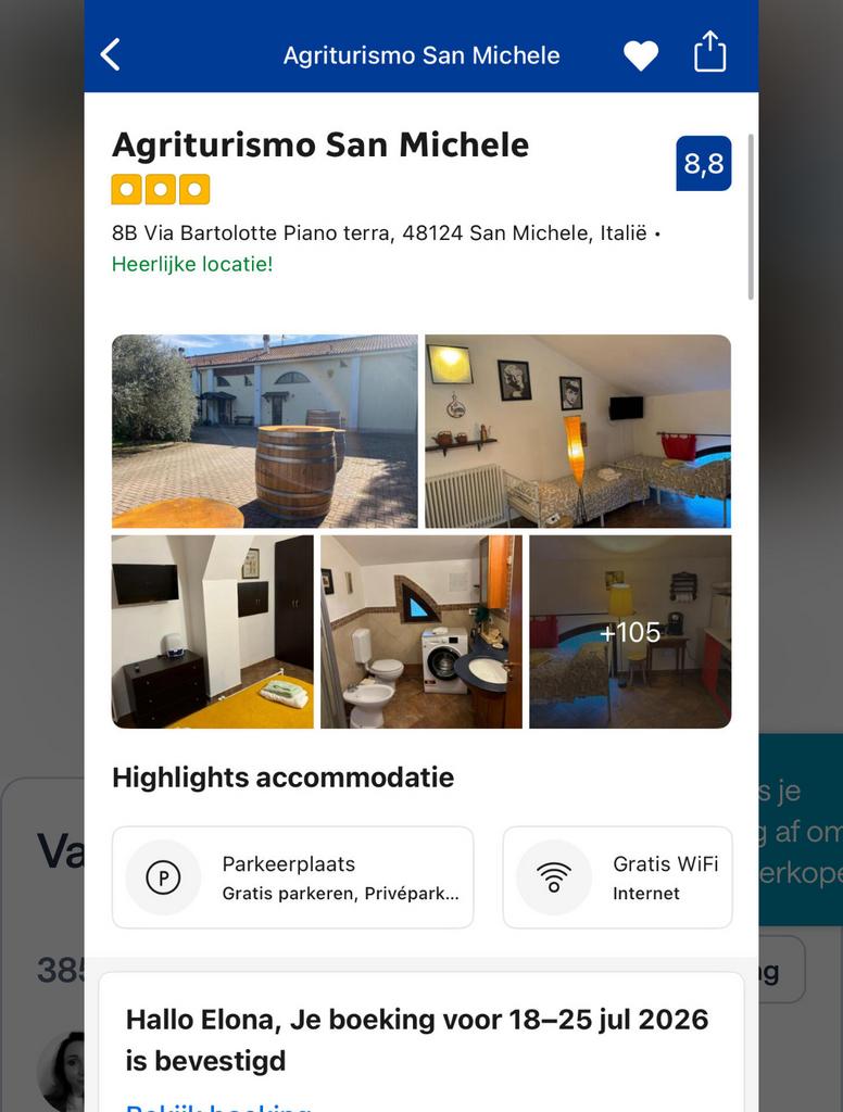 Vakantie naar Italië, Tickets en Kaartjes, Drie personen of meer, 3 overnachtingen of meer