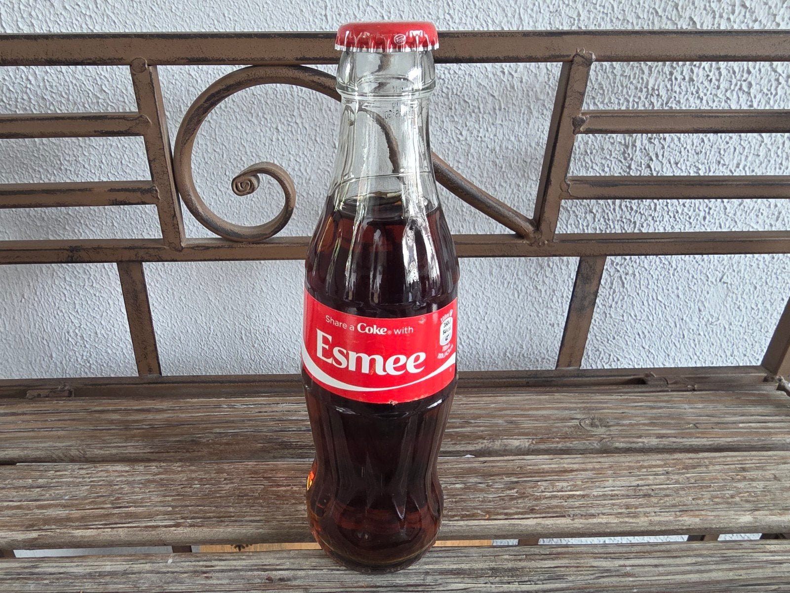 Coca-Cola flesje met naam 'Esmee', Ophalen, Zo goed als nieuw