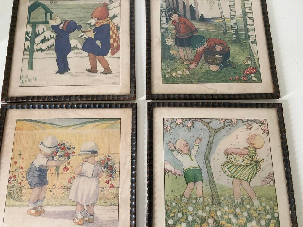 B. Midderigh-Bokhorst 4 jaargetijden, Antiek en Kunst, Ophalen