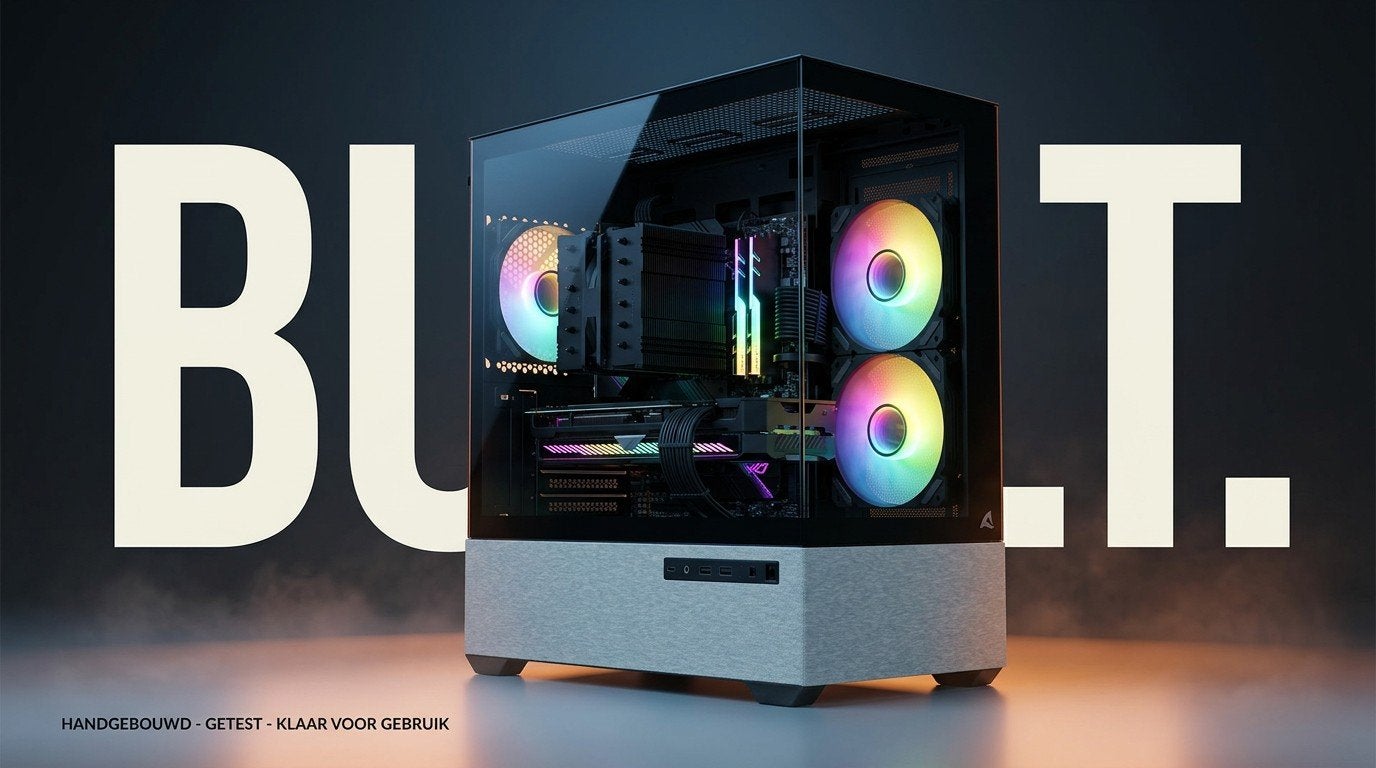 Budget Gaming PC – Ryzen 5 5600G | 16GB DDR4 | 512GB SSD | W, Computers en Software, Nieuw, Gaming, SSD, Met videokaart
