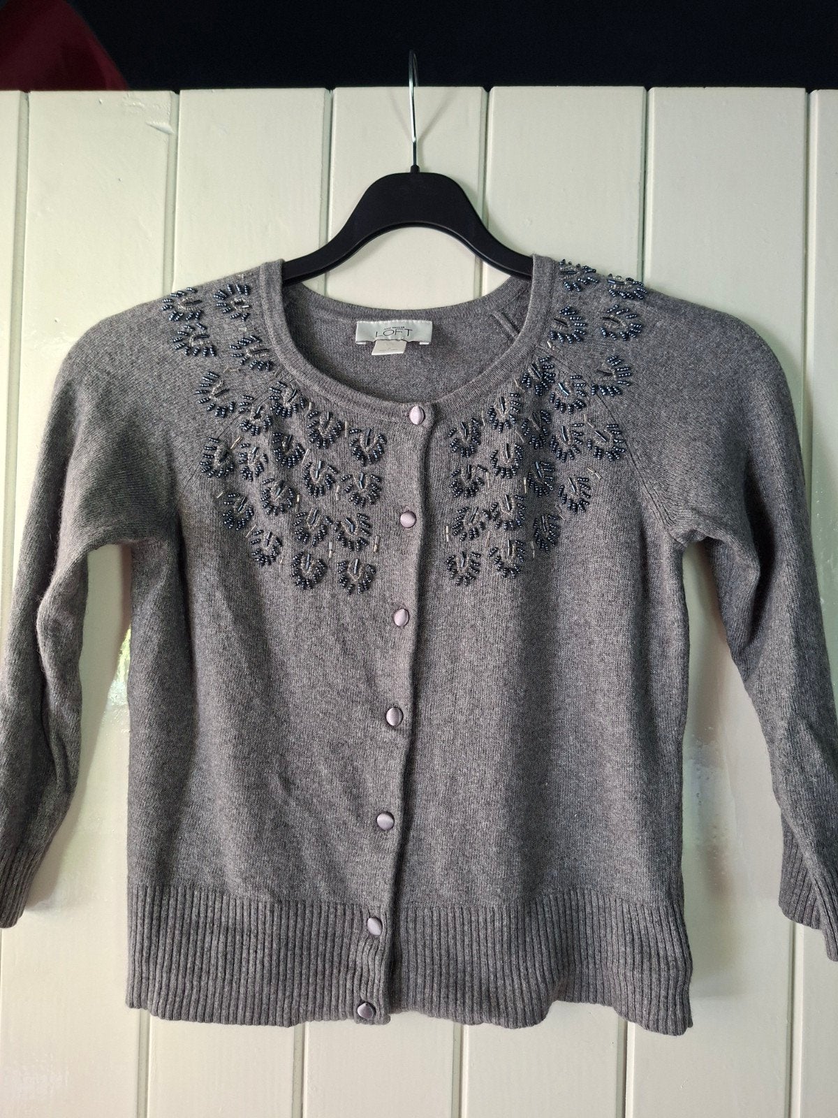 Grijs vest maat S, Kleding | Dames, Ann Taylor Loft, Ophalen of Verzenden, Grijs