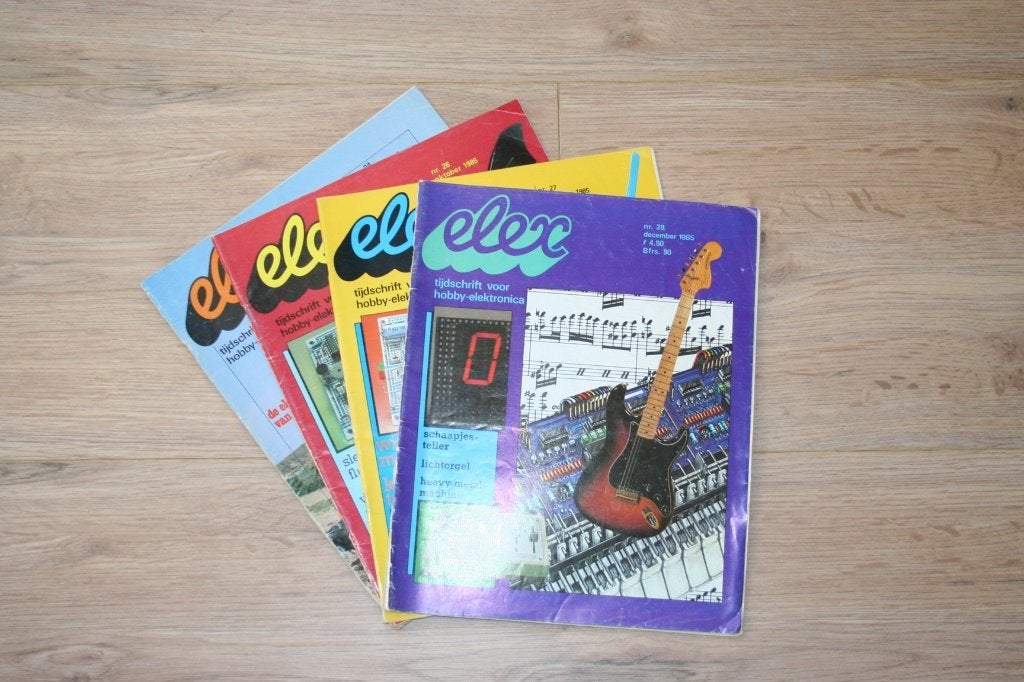 Elex 1985 (4 stuks), Boeken, Ophalen of Verzenden, Gelezen, Overige typen