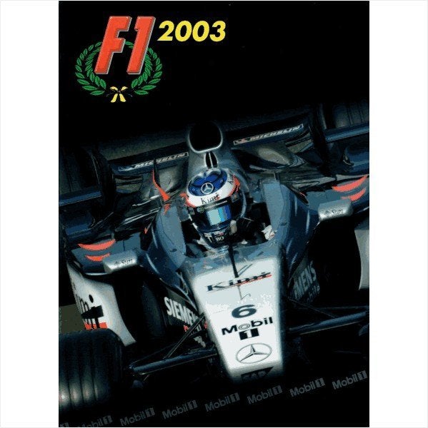 Formule 1 Exxon Mobil Jaarboek 2003 #1 Engels, Ophalen of Verzenden, Gelezen, Algemeen