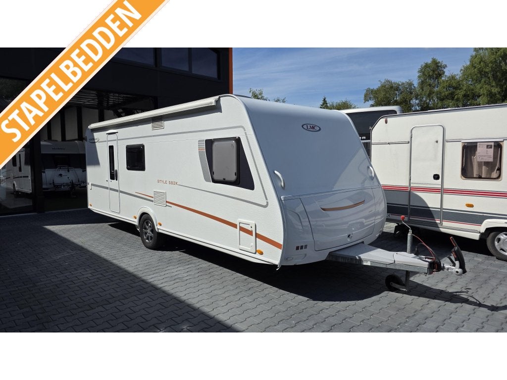 LMC Style 582 K Airco,Mover,Luifel(tent), Caravans en Kamperen, Caravans, Rondzit, Overige typen, Bedrijf, 1250 - 1500 kg