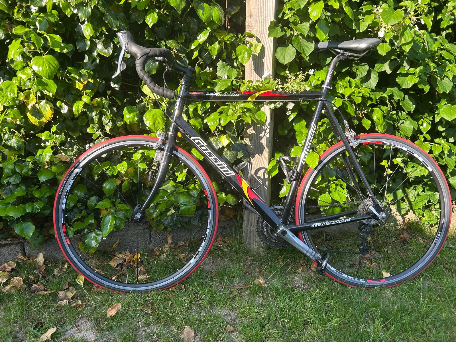 Gossini Racefiets met Shimano 105 Triple Groep, 28 inch, Gebruikt, Aluminium, Meer dan 20 versnellingen