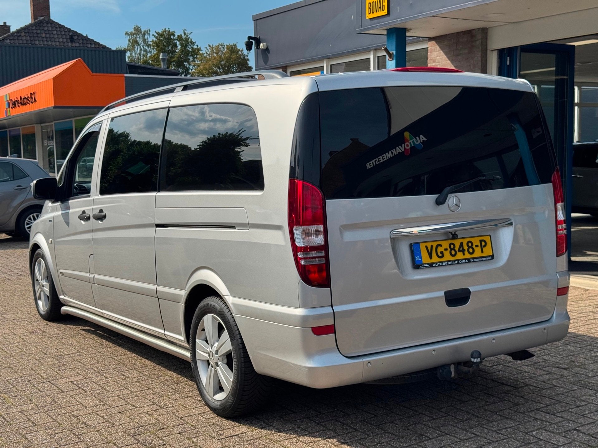 Mercedes-Benz Vito 122 CDI 343 DC Comfort Plus XL 2014 MARGE, Auto's, Automaat, Gebruikt, Zwart, 2987 cc