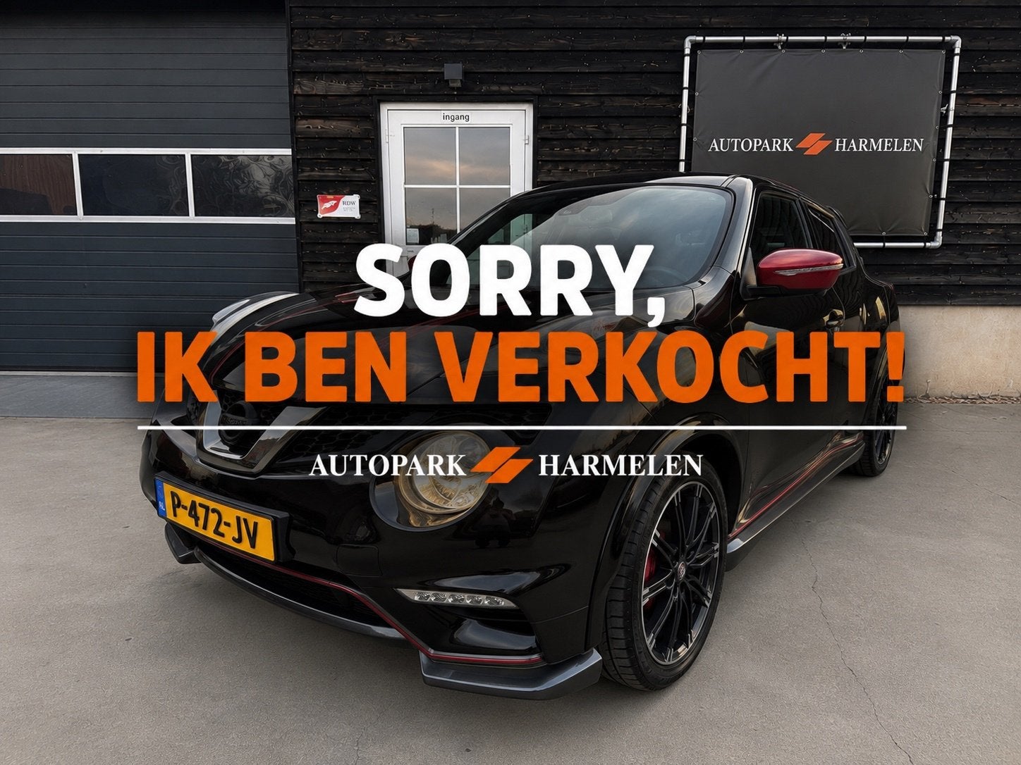 Nissan Juke 1.6 DIG-T Nismo RS 360° Cam Navi Cruise, Voorwielaandrijving, 1618 cc, Gebruikt, 4 cilinders