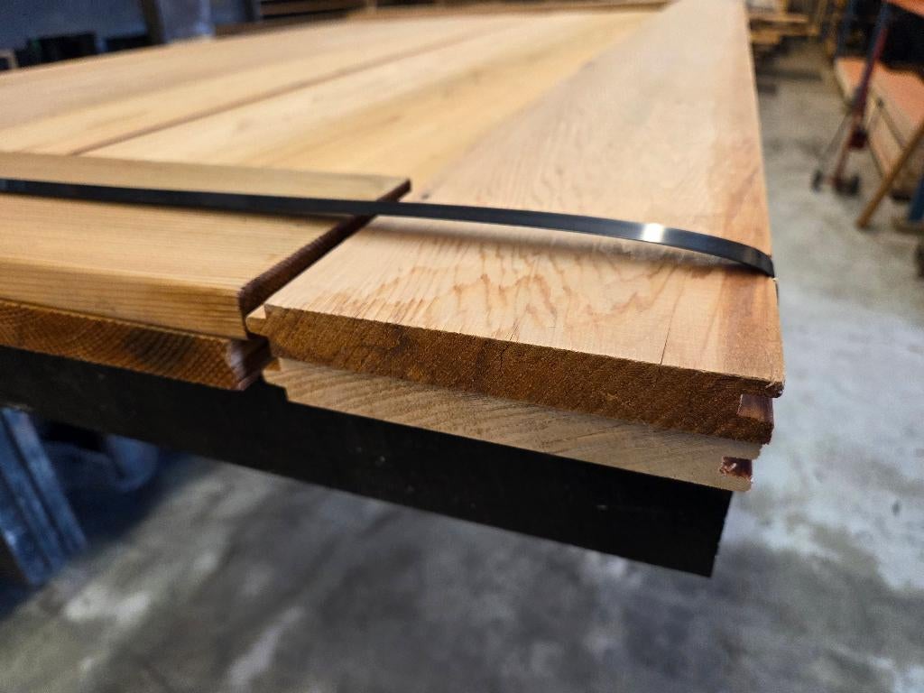 1.8 m2 veer en groef planken van Red Cedar hout nr: HP162, Ophalen, Nieuw, Minder dan 180 cm, Planken