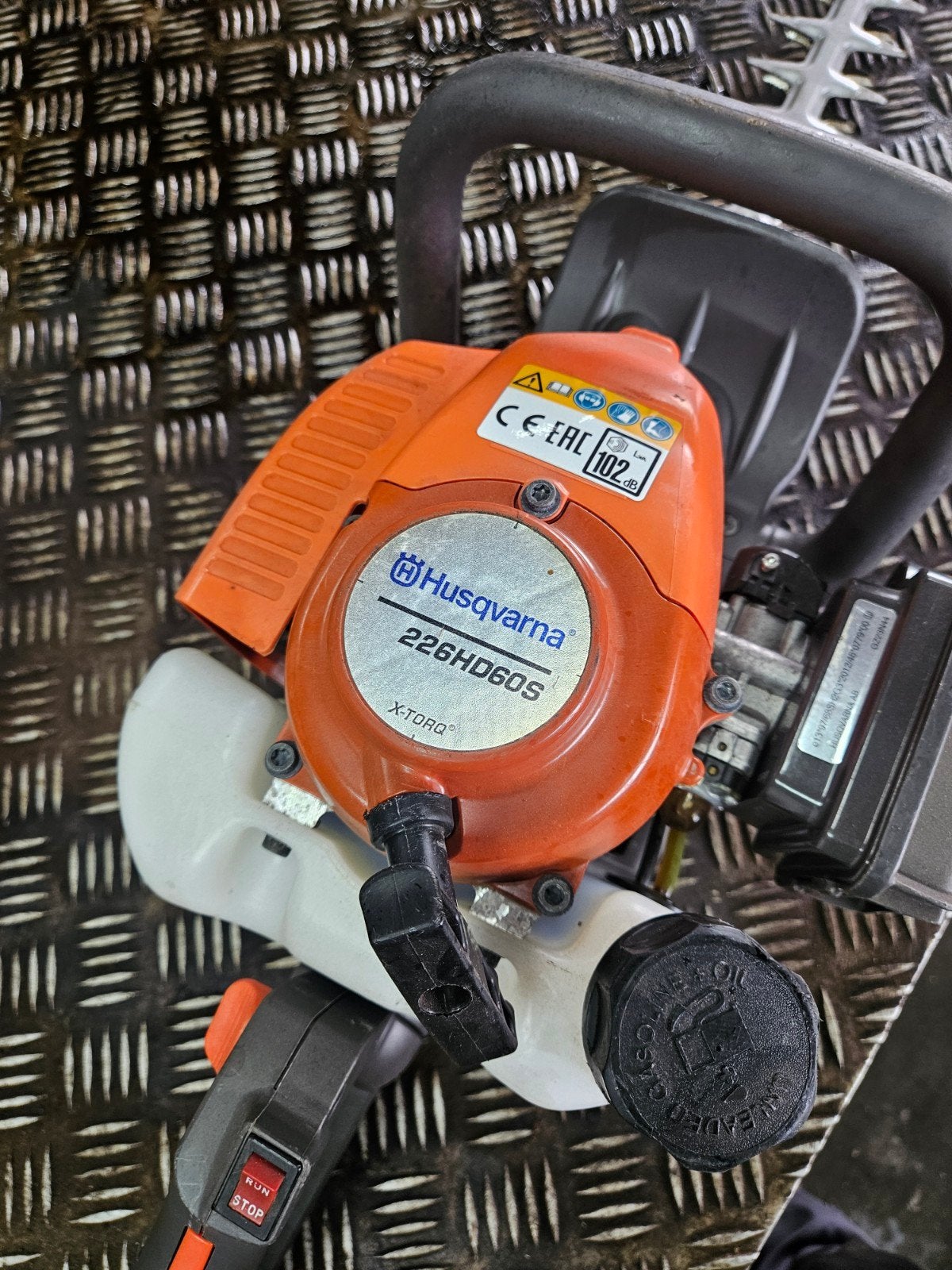 Husqvarna 226HD60S heggenschaar, Ophalen, Gebruikt, Benzine, Husqvarna
