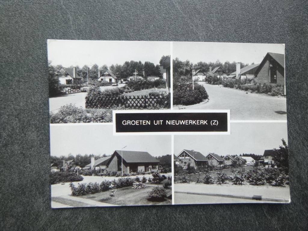Nieuwerkerk, groeten uit 1980, Verzenden, 1980 tot heden, Gelopen, Noord-Brabant