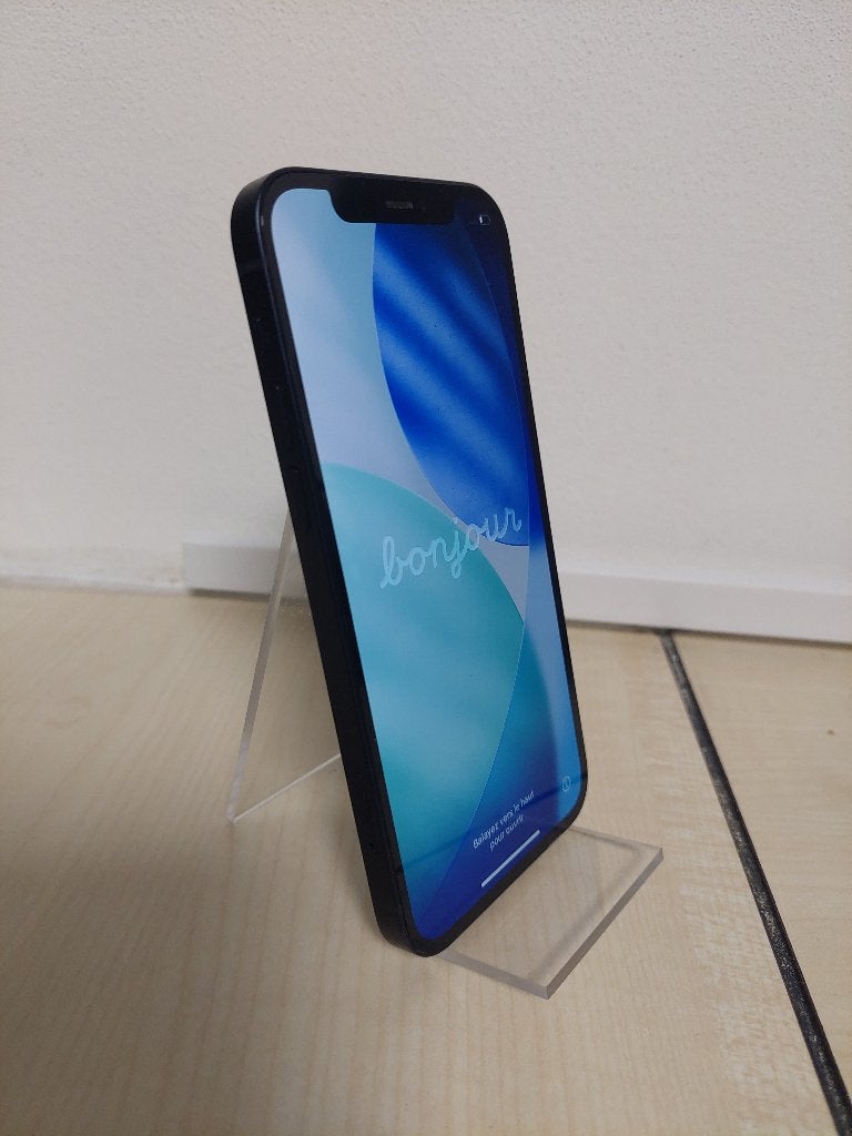 Apple iPhone 12 128GB zwart 2e hands - 100%, Apple, Zwart, Hollyhill Industrial Estate, Hollyhill, Ophalen of Verzenden