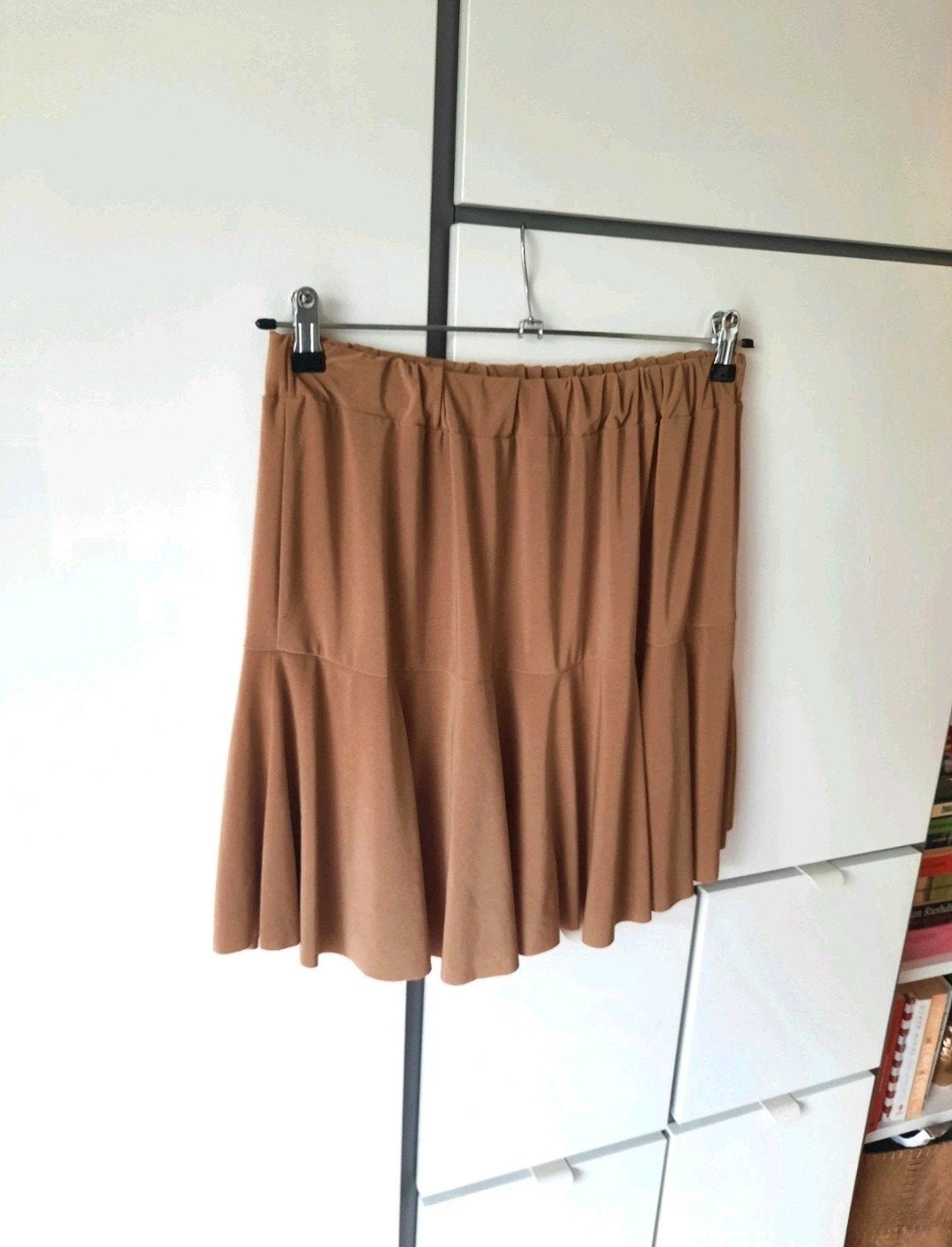 beige rokje met short, Kleding | Dames, Rokken, Beige, Maat 42/44 (L), Ophalen of Verzenden, Zo goed als nieuw