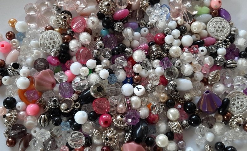100 gram kralen mix, Hobby en Vrije tijd, Kralen en Sieraden maken, Info@hobbymagic.nl, Kraal, Hobbymagic, Nieuw