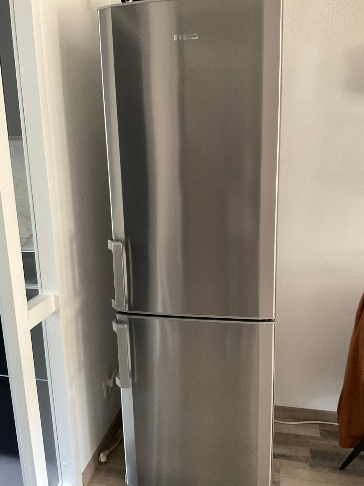 Beko Koel-vriescombinatie, Ophalen, Gebruikt, 200 liter of meer, 60 cm of meer